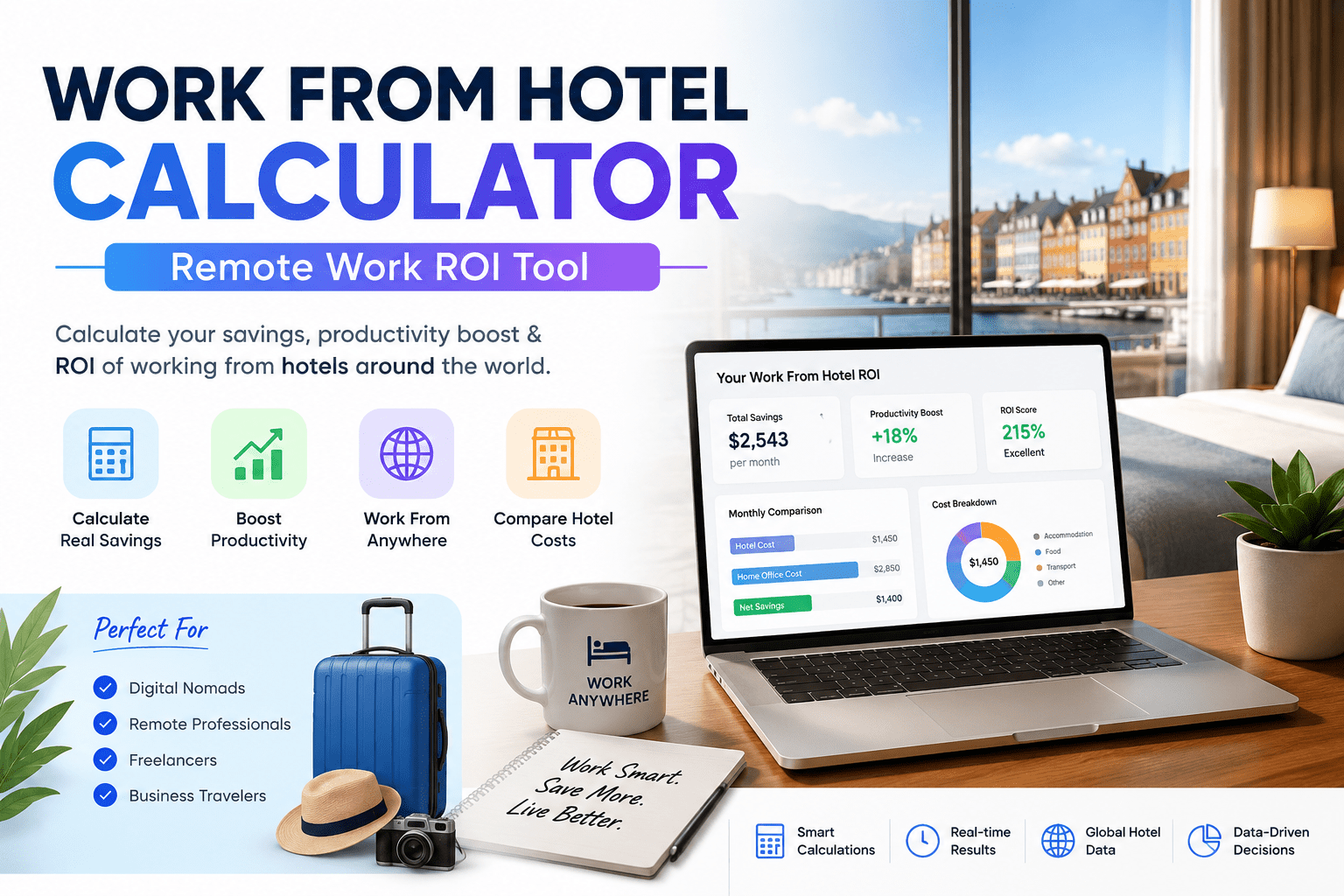 Work From Hotel Calculator - Remote Work ROI