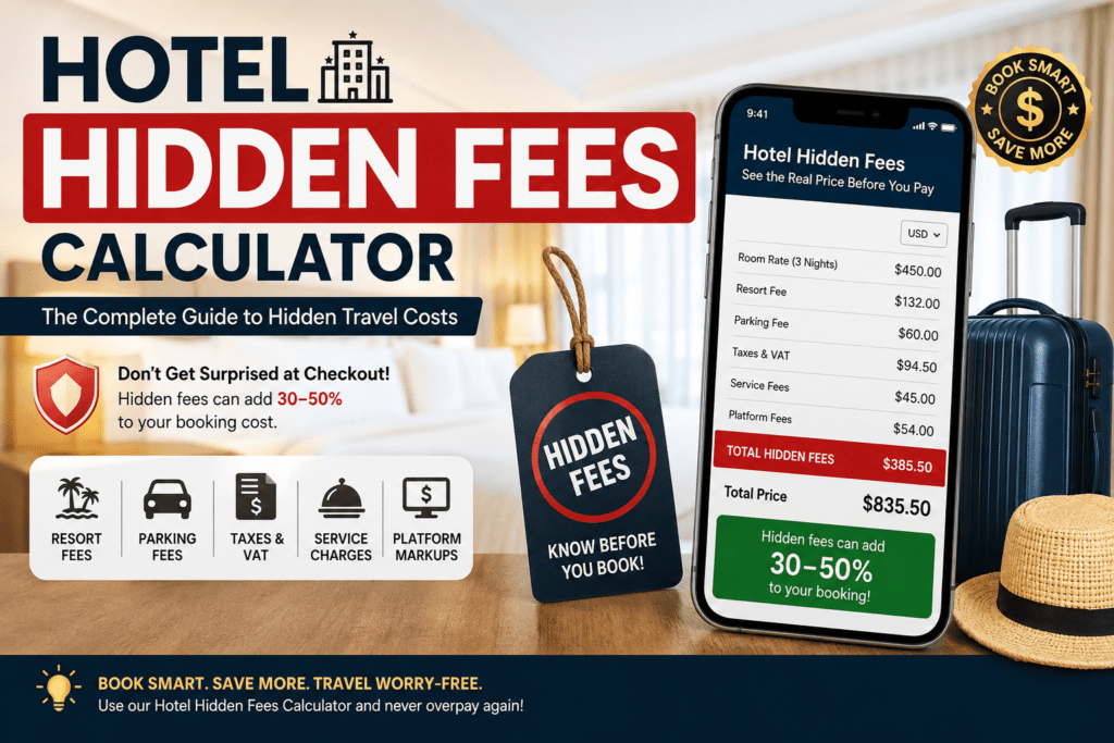 Hotel Hidden Fees Calculator