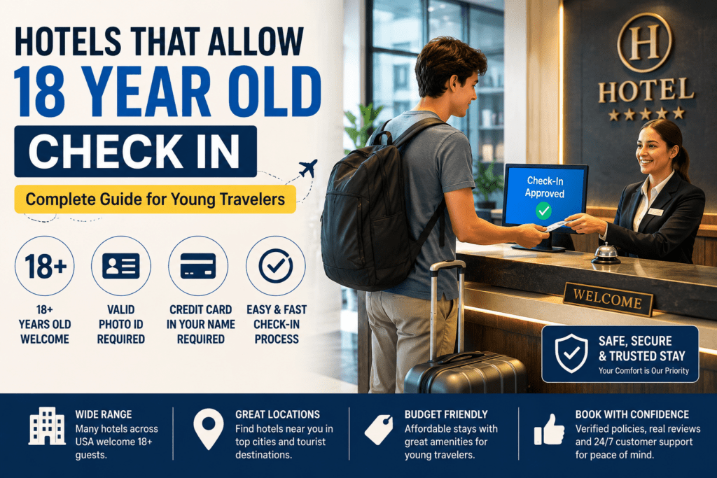 Hotels That Allow 18 Year Old Check In – Complete Guide