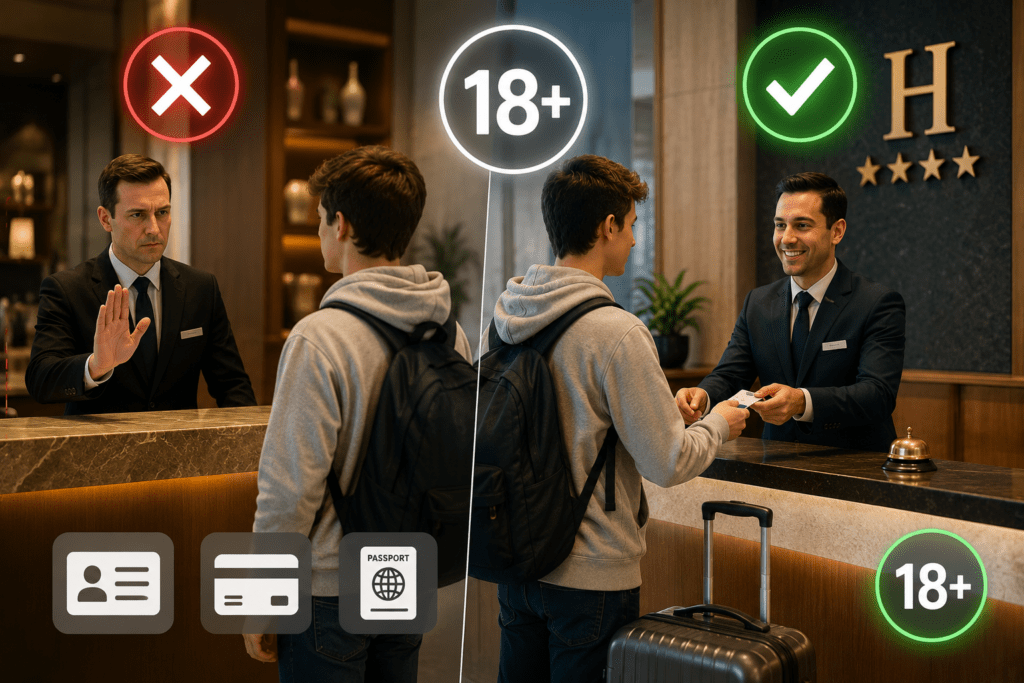 Hotels That Allow 18 Year Old Check In