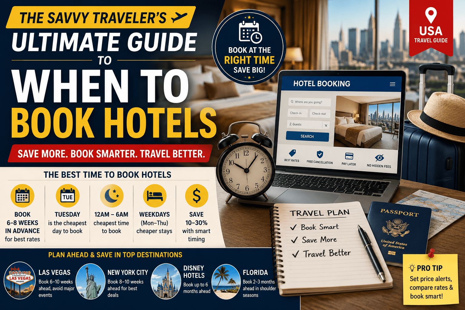 Best Time to Book Hotels