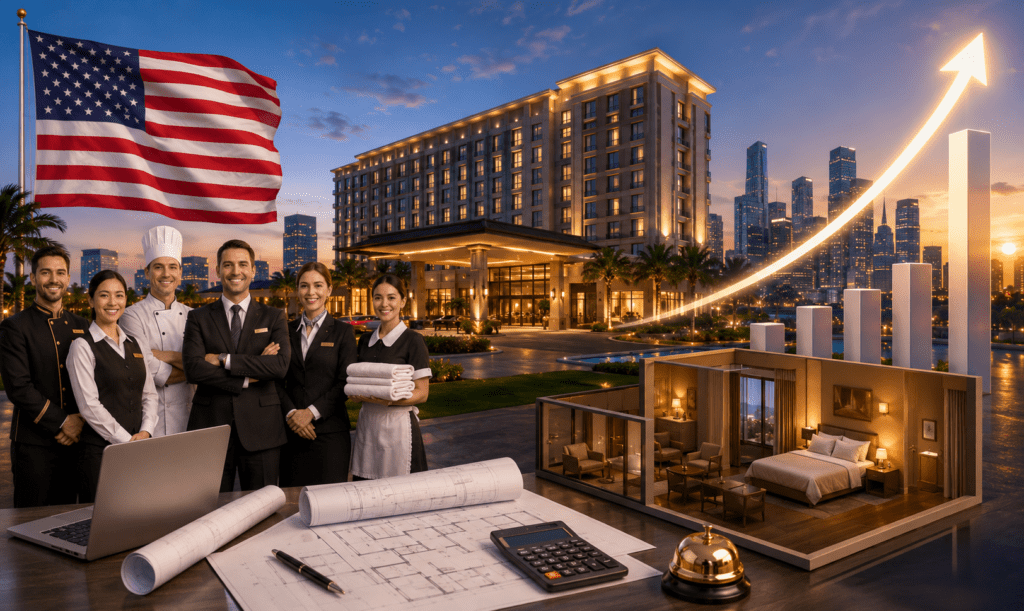 Hotel franchise startup costs in USA