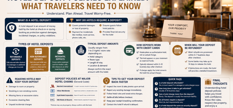 Hotel Deposit Policy
